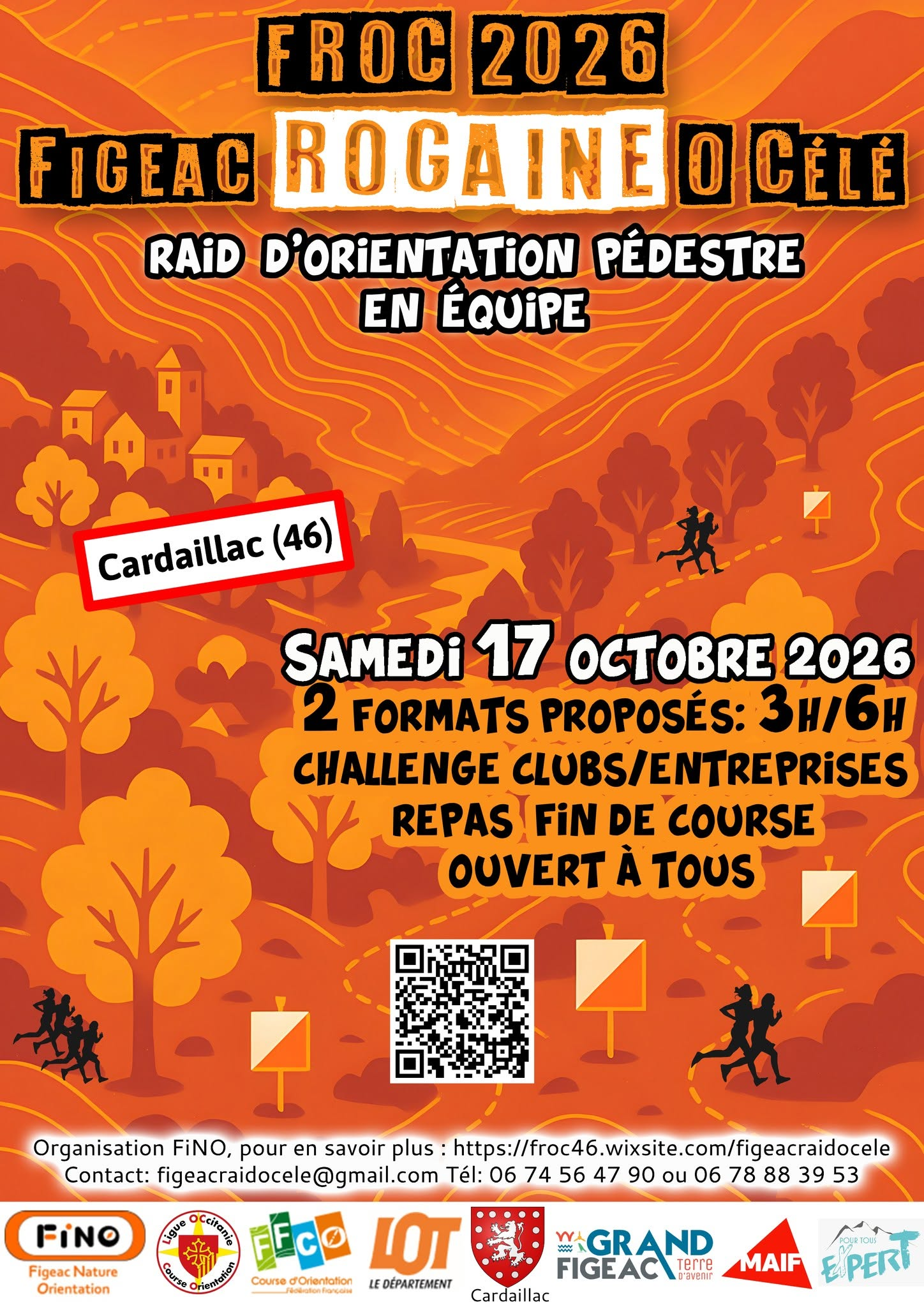 FROC ROGAINE 2026 - Course d'orientation