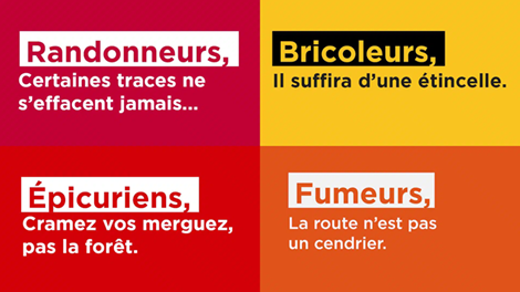 Prudence : le risque d’incendie existe toujours !!!